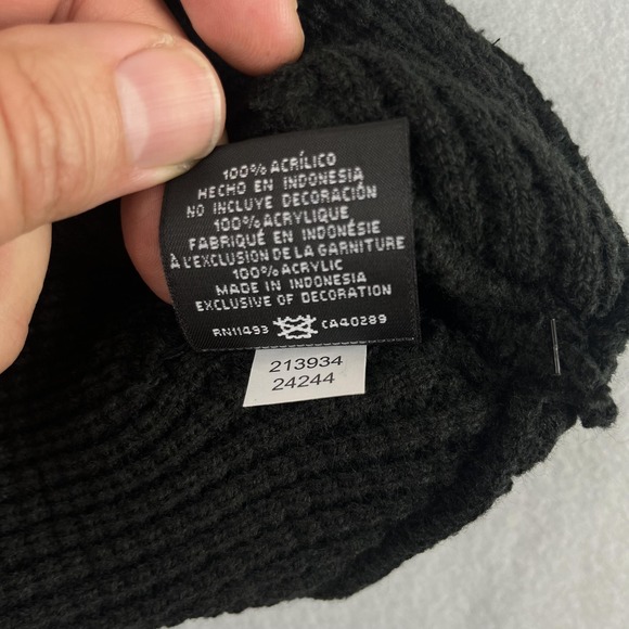 Boston Bruins New Era Beanie Adult Black NHL Hockey Waffle Knit Winter Snow NEW - Picture 7 of 7